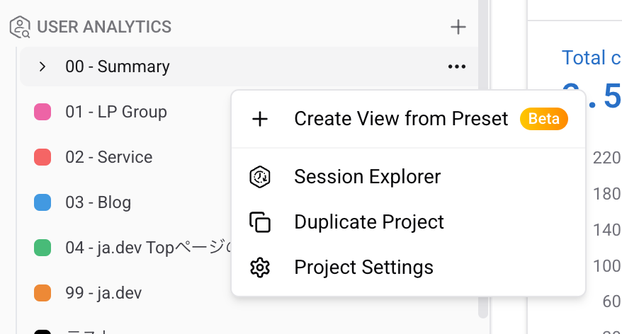 Add Presets to Existing Projects