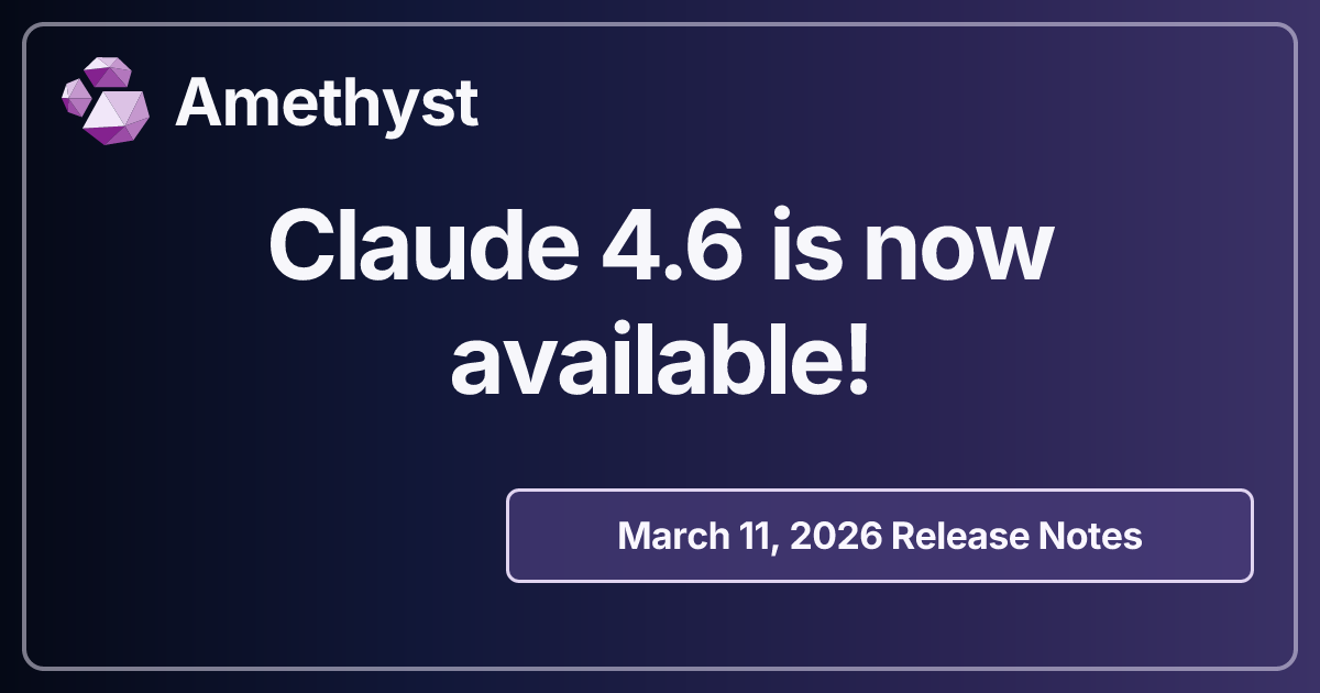 Claude 4.6 is now available!